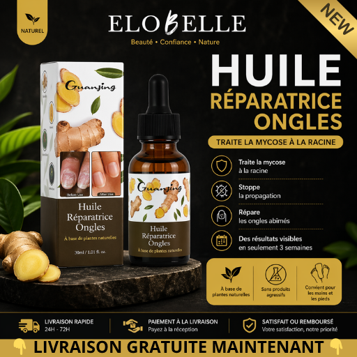 Guanjing™ - Huile Réparatrice Ongles